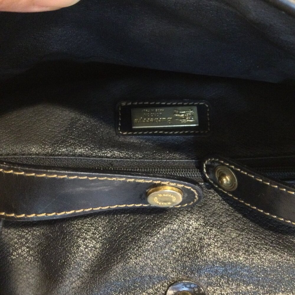 Burberry Beige and Black Check Backpack - Picture 5 of 15